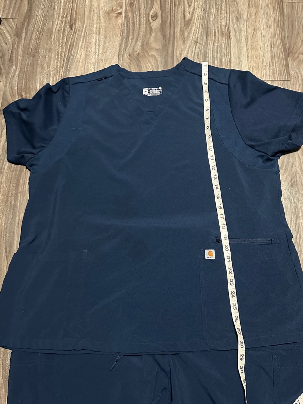 Carhartt Men’s Scrub Set ,Navy Blue – Medical Uniform . - Picture 4 of 11